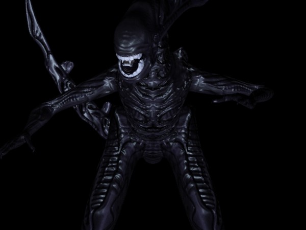 alien drone rigged 3d model - Alien Drone #2  RIGGED by Andrew Alonso